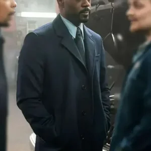 Law and Order SVU S27 David Ajala Wool Coat Front Look