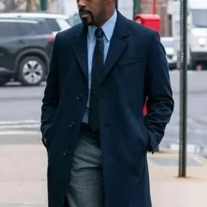 Law and Order SVU S27 David Ajala Wool Coat Front Look