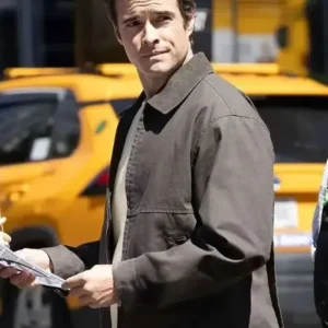 Law and Order SVU S27 Jake Griffin Grey Jacket Front
