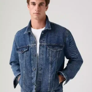 Material: Denim Fabric Inner: Soft Lining Front: Buttoned Style Closure Collar: Shirt style collar Sleeves: Full length Cuffs: Buttoned Cuffs Pockets: Four outer and one inner Color: Blue