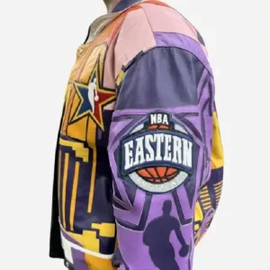 Los Angeles NBA All Star 2004 Jeff Hamilton Leather Jacket