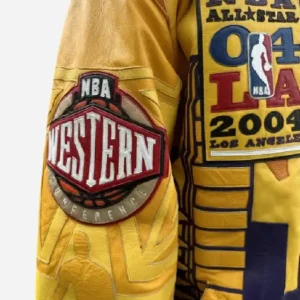 Los Angeles NBA All Star 2004 Jeff Hamilton Leather Jacket