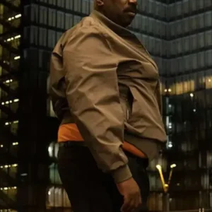 Lupin S03 Jean-Luc Keller Bomber Jacket Front Look