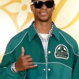 Marcus Rashford Louis Vuitton Green Jacket
