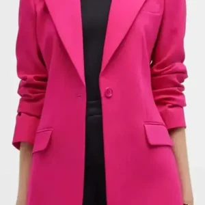 Maria Bamford Shifting Gears S02 Pink Blazer Front Look