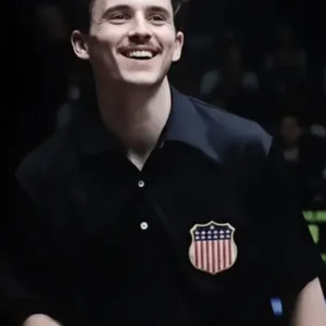 Marty Supreme Timothee Chalamet Polo Shirt Front Look