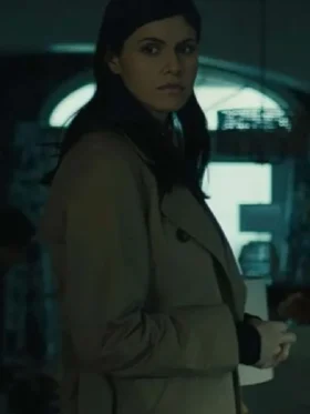 Mayfair Witches Rowan Fielding Trench Coat