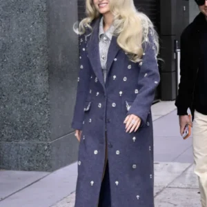 Meghan Trainor Kelly and Mark TV Show Blue Coat