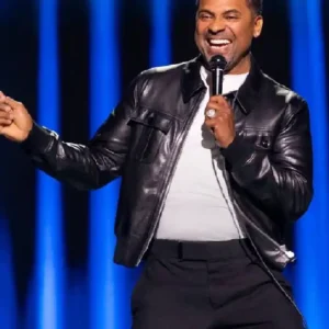 Mike Epps Delusional Mike Epps Black Leather Jacket