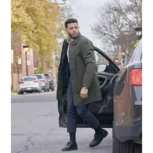 Missing Persons Unit S01 Ryan Broussard Green Jacket