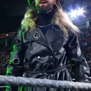Monday Night RAW Seth Rollins Black Trench Coat