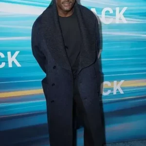 NYC 2026 Idris Elba Wool Coat Front Look