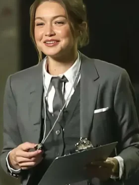 NYC Gigi Hadid Grey Blazer