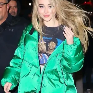 NYC Street Style Sabrina Carpenter Jacket