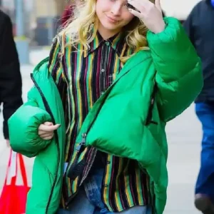 NYC Street Style Sabrina Carpenter Jacket