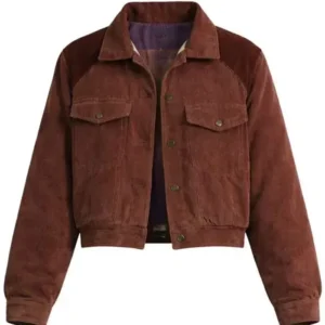 Nancy Wheeler Stranger Things S05 Jacket Front Look