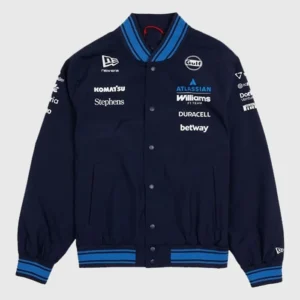 New Era x Atlassian Williams F1 Team Varsity Jacket