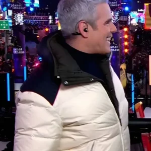 New Year’s Eve Andy Cohen White Jacket Front Look