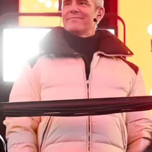 New Year’s Eve Andy Cohen White Jacket Front Look