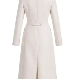 Nicole Dupree Richardson Beyond the Gates White Coat Back Look