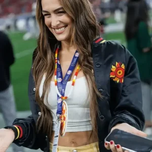 Nikki Bella Fiesta Bowl Jacket Front Look