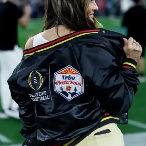 Nikki Bella Fiesta Bowl Jacket Back Look