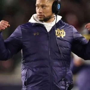 Notre Dame Marcus Freeman Jacket