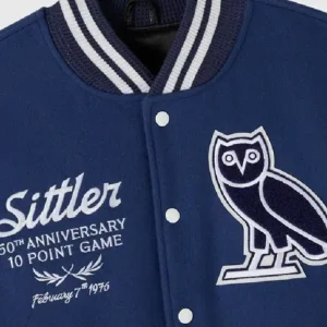 OVO Darryl Sittler Toronto Maple Leafs Varsity Jacket