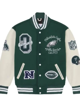 OVO x NFL Midnight Green Philadelphia Eagles Jacket