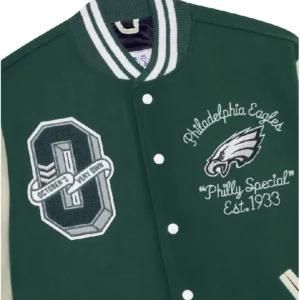 OVO x NFL Midnight Green Philadelphia Eagles Jacket