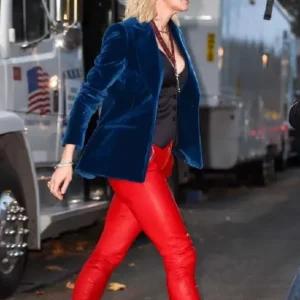 Ocean’s Eight Cate Blanchett Blue Velvet Blazer