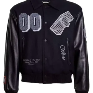 Off White Golden Ratio Varsity Jacket