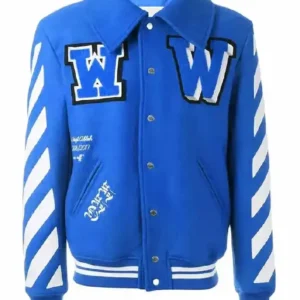 Off White Virgil Abloh Varsity Jacket