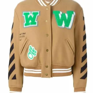 Off White Virgil Abloh Varsity Jacket