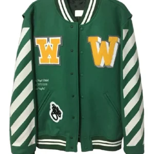 Off White Virgil Abloh Varsity Jacket