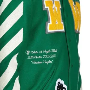 Off White Virgil Abloh Varsity Jacket