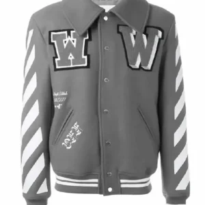 Off White Virgil Abloh Varsity Jacket