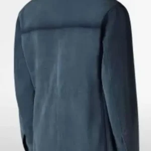 Our Movie Namkoong Min Blue Suede Leather Jacket Back