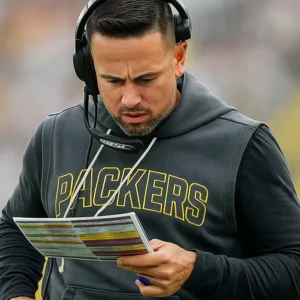 Packers Matt Lafleur Grey Hoodie Front Look