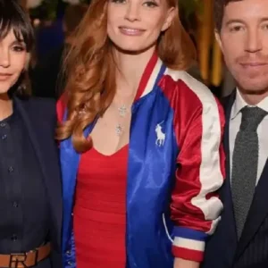 Paris Olympics Jessica Chastain Team USA Jacket