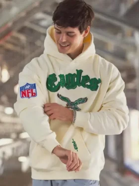 Philadelphia Eagles Cream Hoodie