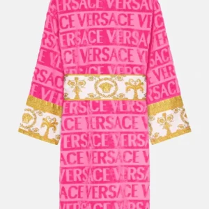 Pink Versace Robe Back Look