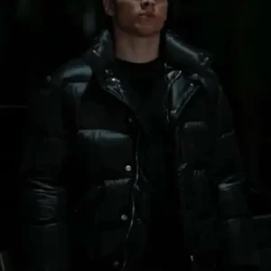 Power Book II Ghost Gianni Paolo Black Puffer Jacket