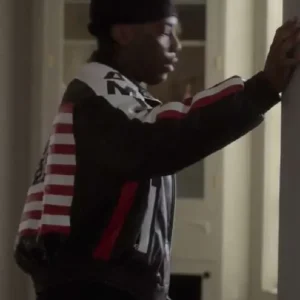 Power Book II Ghost Woody McClain Flag Jacket
