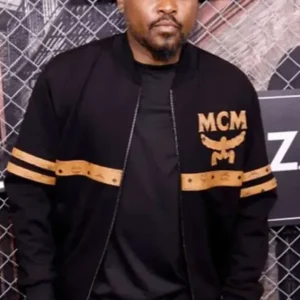 Power Book III Raising Kanan S03 Omar Epps MCM Jacket Front Look