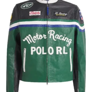Ralph Lauren Green Cafe Racer Jacket