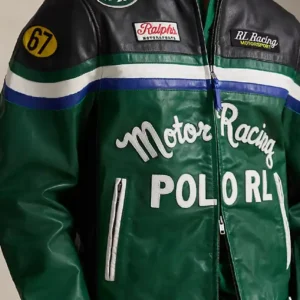 Ralph Lauren Green Cafe Racer Jacket