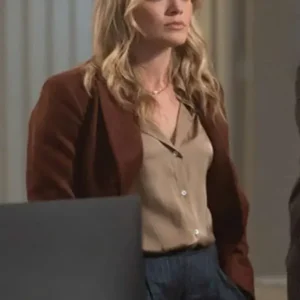 Rebecca Henderson The Hunting Party Brown Blazer