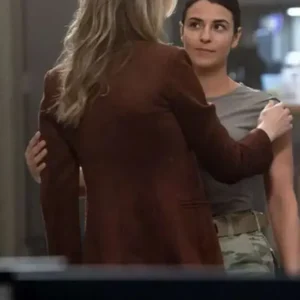 Rebecca Henderson The Hunting Party Brown Blazer Back