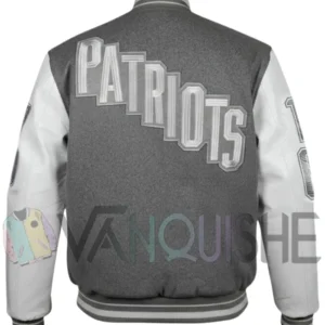 Robert Kraft AFC Divisional Playoff Patriots Jacket Back